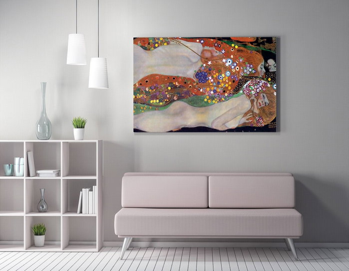 Wallity Cuadro de Gustav Klimt en Lienzo 70 x 100 cm Wallity Cuadro de Gustav Klimt en Lienzo 70 x 100 cm